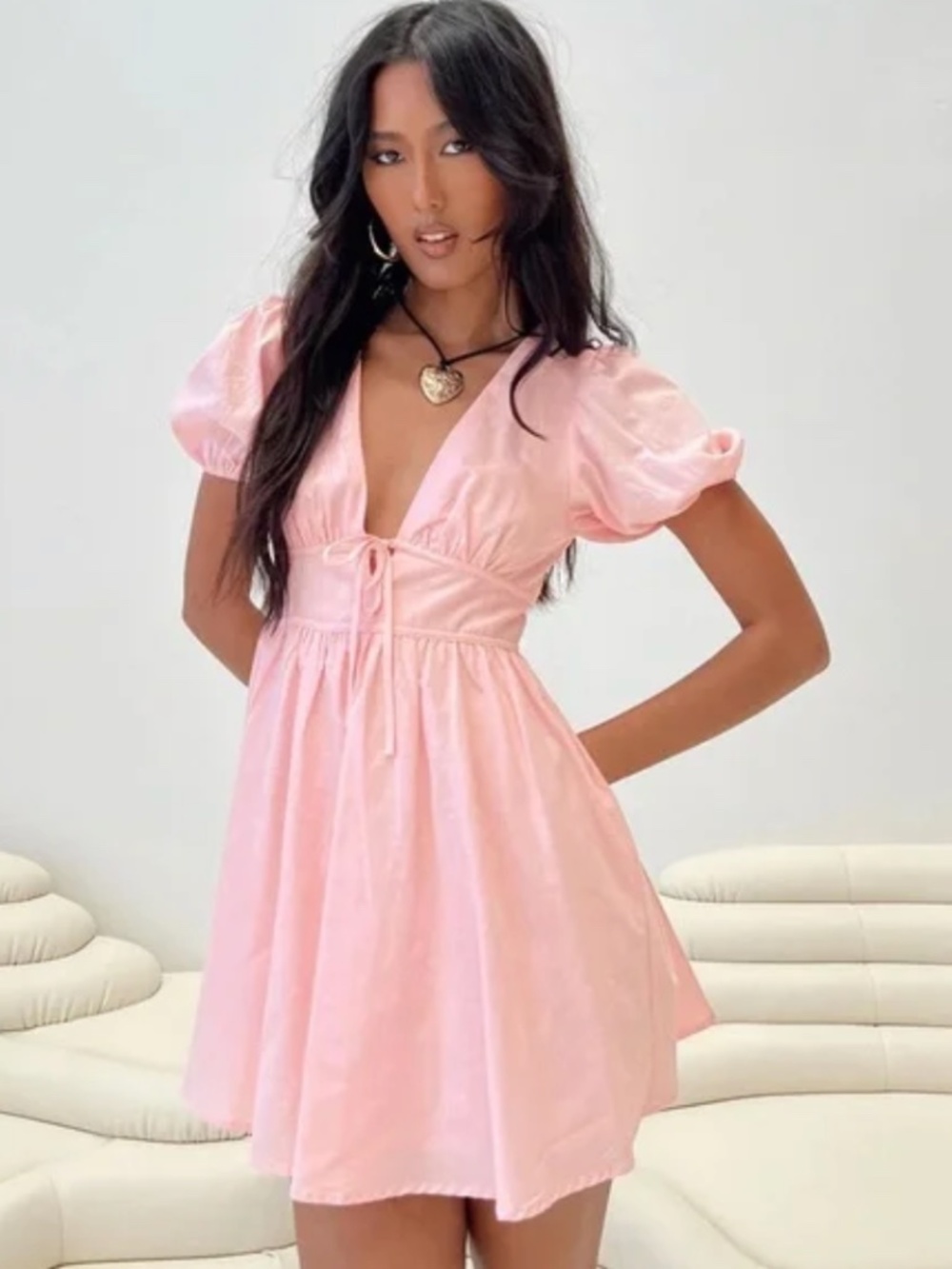Princess polly Raleigh Mini Dress Pink NWT Size 2 US
